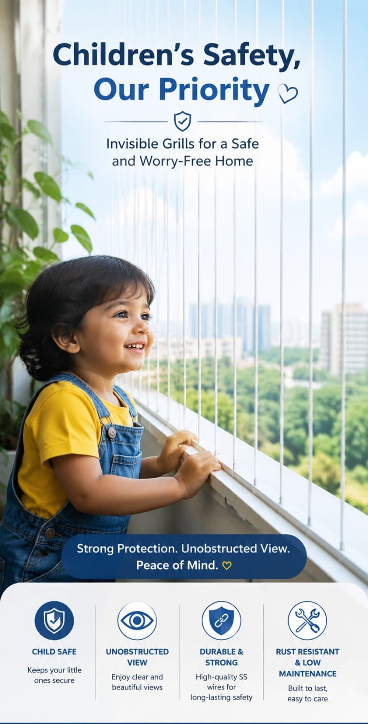 Window Invisible Grills